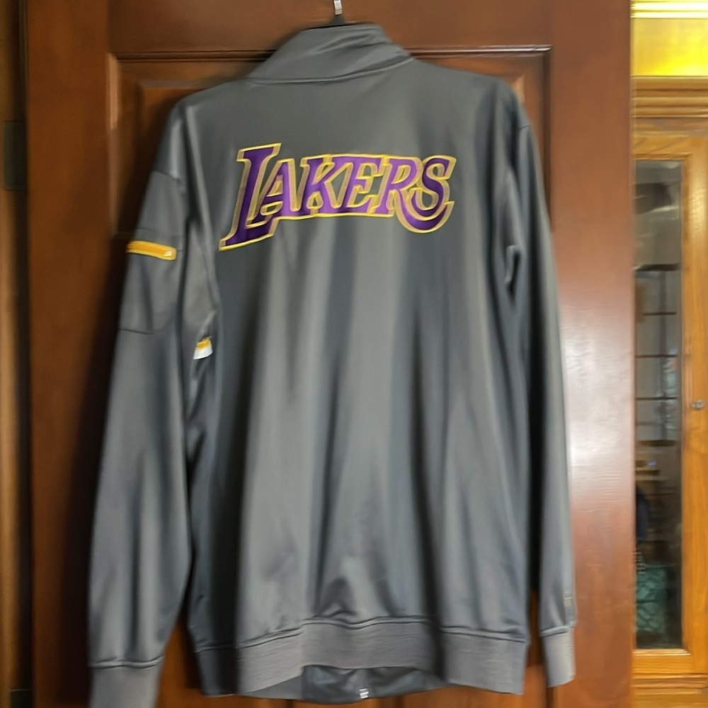 NBA MAJESTIC  Lakers Jacket LARGE TALL - Picture 5 of 6